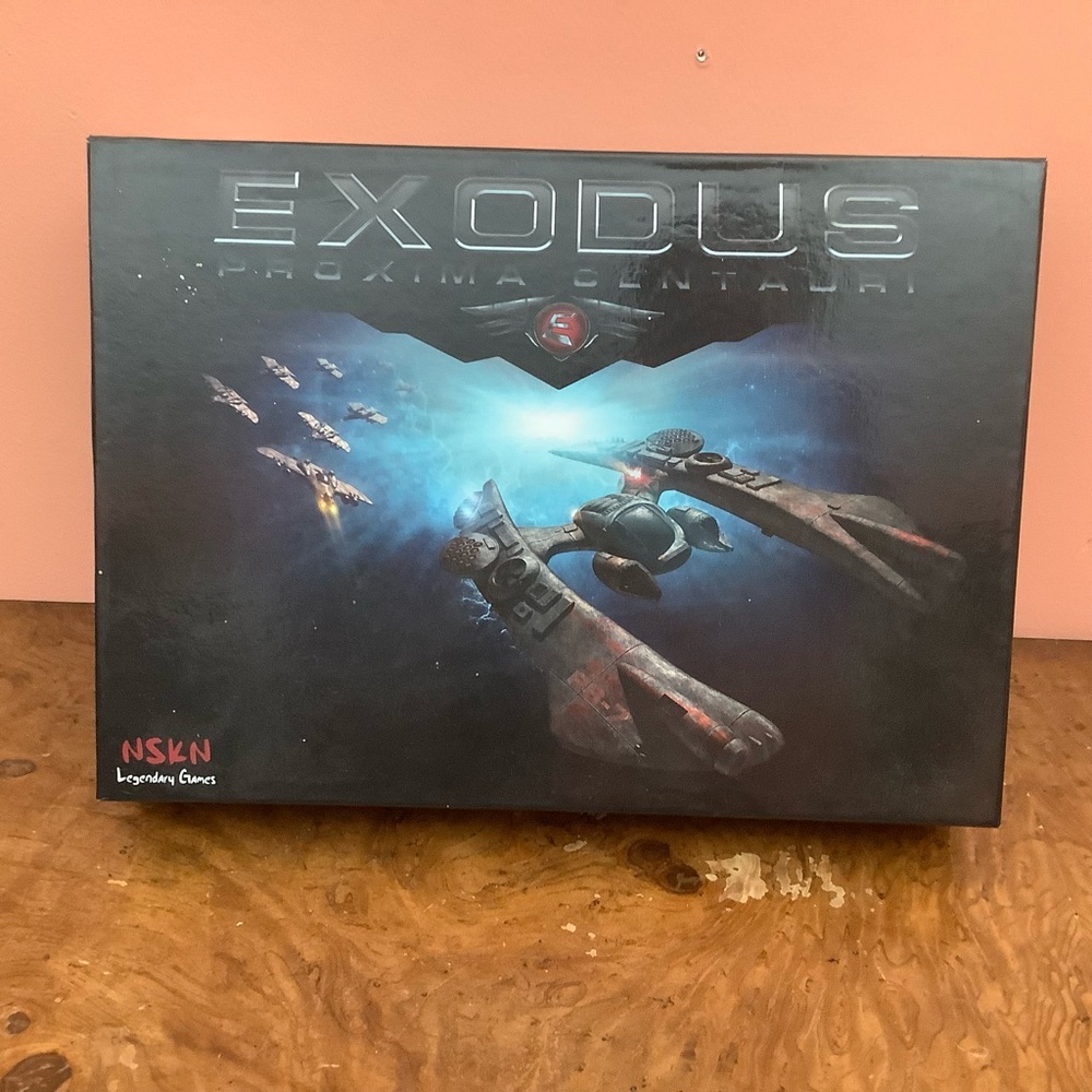 Exodus Proxima Centauri 2012 Board Game